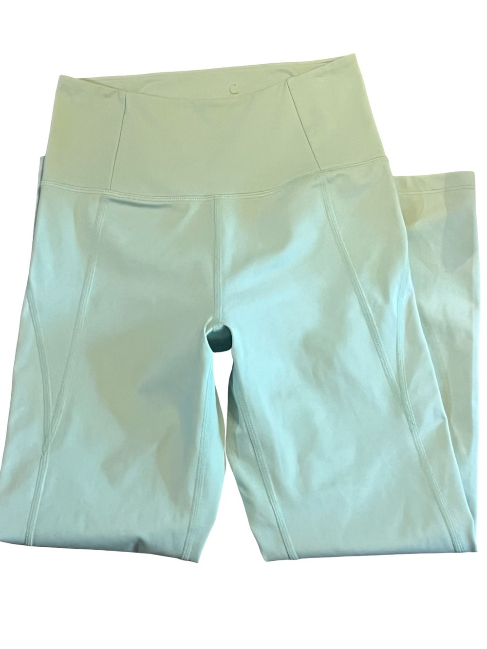 Girl friend collective mint green high waisted leggings size small